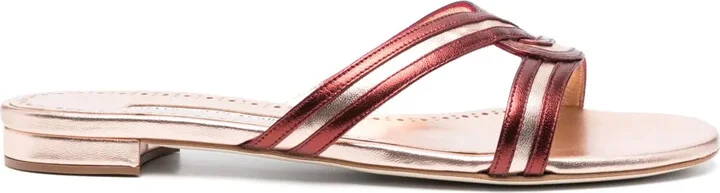 Gasachan leather slides