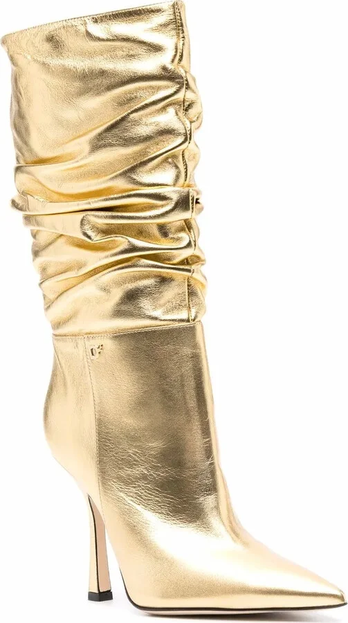 Gathered-Detail 120mm Boots - Image 2