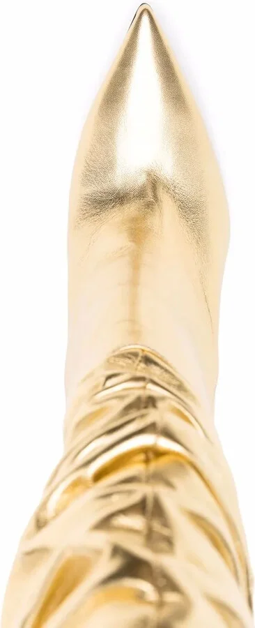 Gathered-Detail 120mm Boots - Image 4