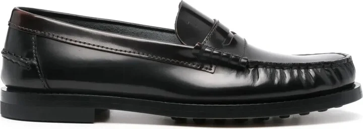 Gathered-Detail Loafers