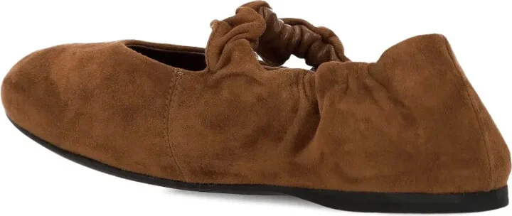 Gathered-Front Ballet Flats - Image 3