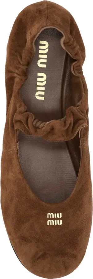 Gathered-Front Ballet Flats - Image 4