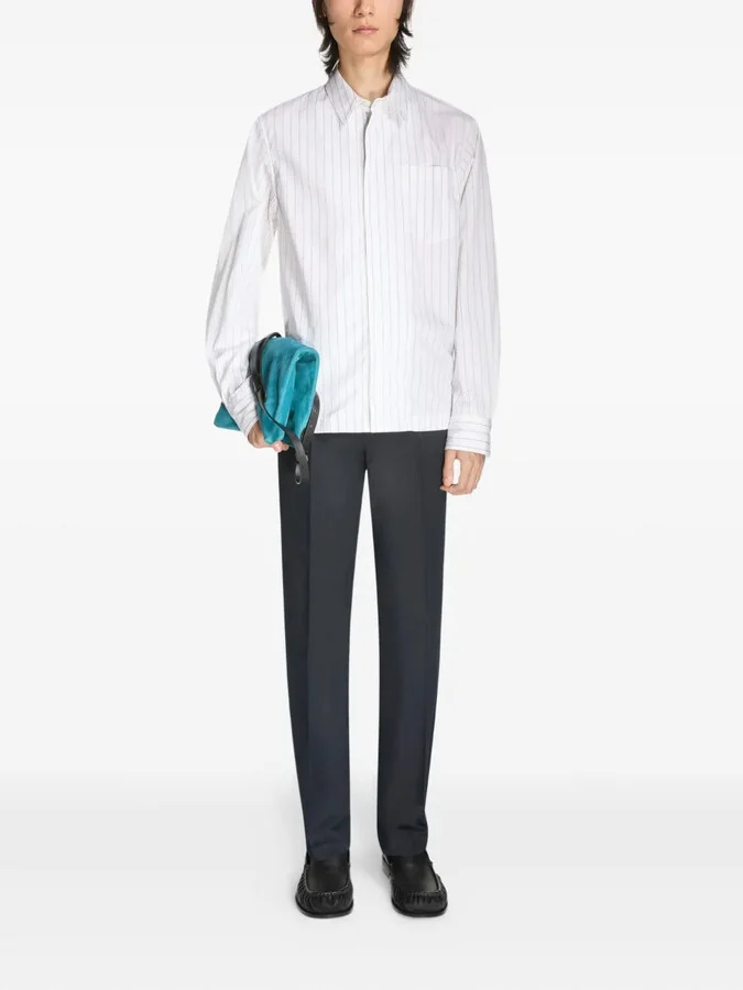 Gathered-Leather Loafers - Image 4