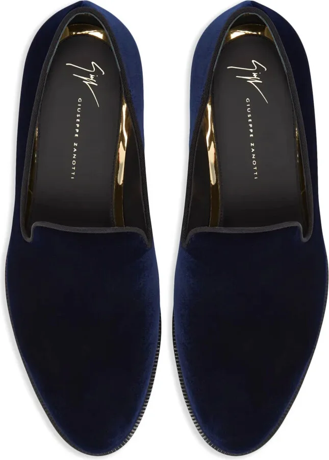 Gatien velvet-effect loafers - Image 4