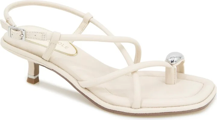 Gatlyn Ankle Strap Kitten Heel Sandal