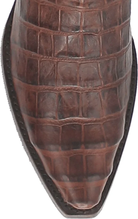 Gator Embossed Cowboy Boot - Image 6