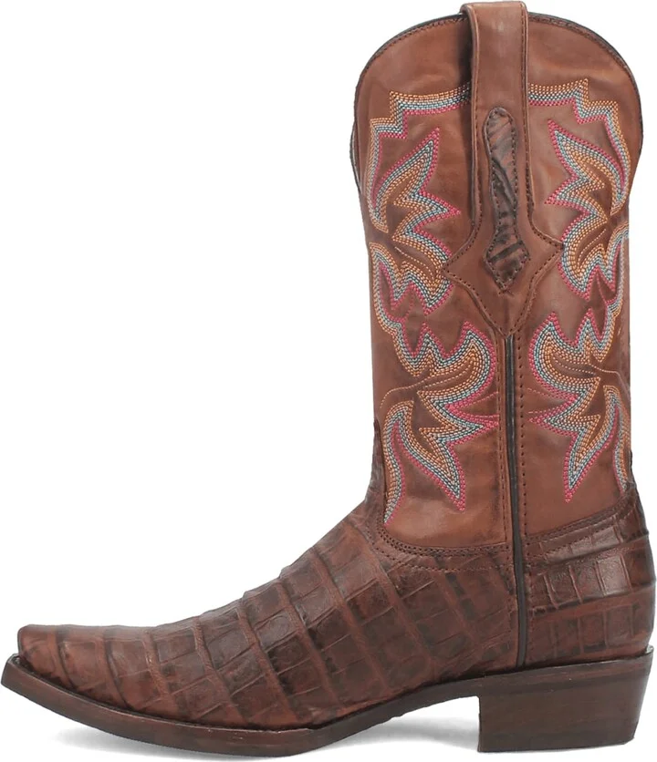 Gator Embossed Cowboy Boot - Image 7