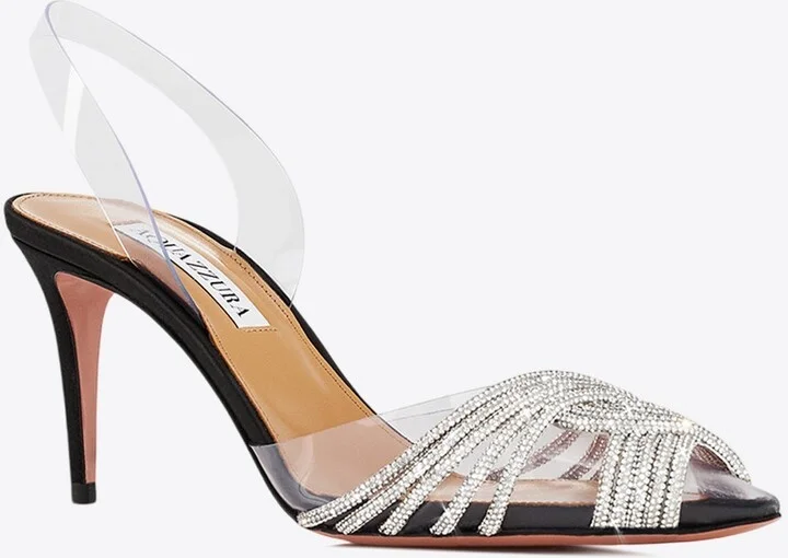 Gatsby 75 Crystal-Embellished Slingback Pumps - Image 2