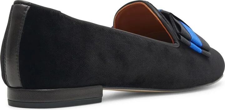 Gatsby Bow Velvet Venetian Loafer - Image 2