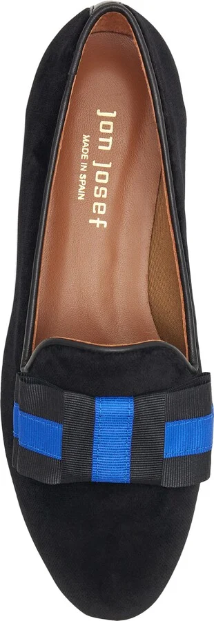Gatsby Bow Velvet Venetian Loafer - Image 4