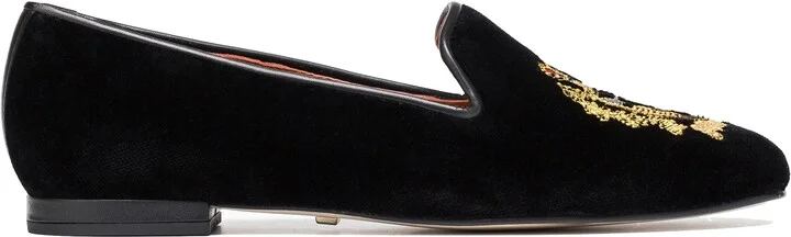 Gatsby Embroidered Emblem Flat - Image 4