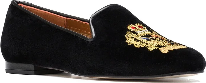 Gatsby Embroidered Emblem Flat