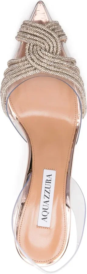 Gatsby Plexi Sling 75mm pumps - Image 4