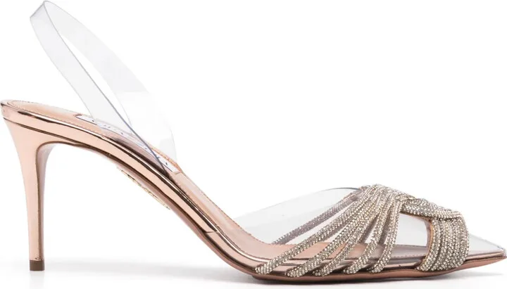 Gatsby Plexi Sling 75mm pumps