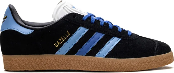 Gazelle "Black/Light Blue" sneakers