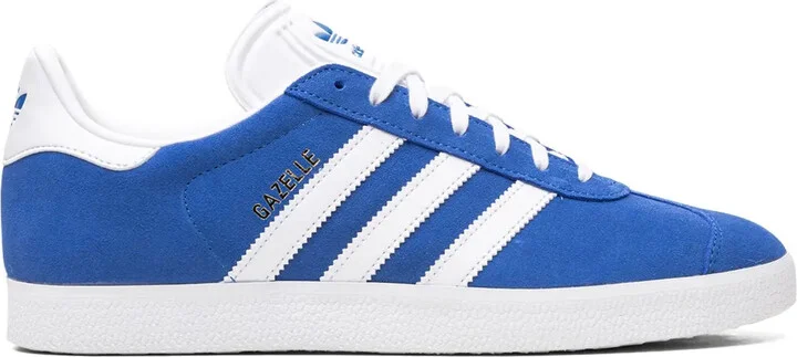 Gazelle "Blue/Cloud White/Gold Metallic" sneakers