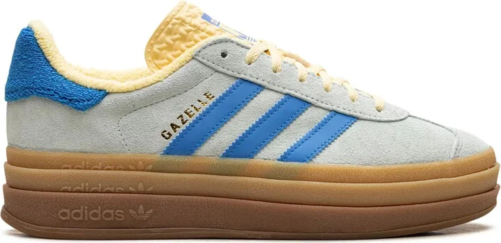 Gazelle Bold "Almost Blue/Yellow" sneakers