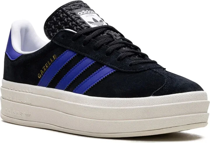Gazelle Bold "Black/Lucid Blue" sneakers - Image 2