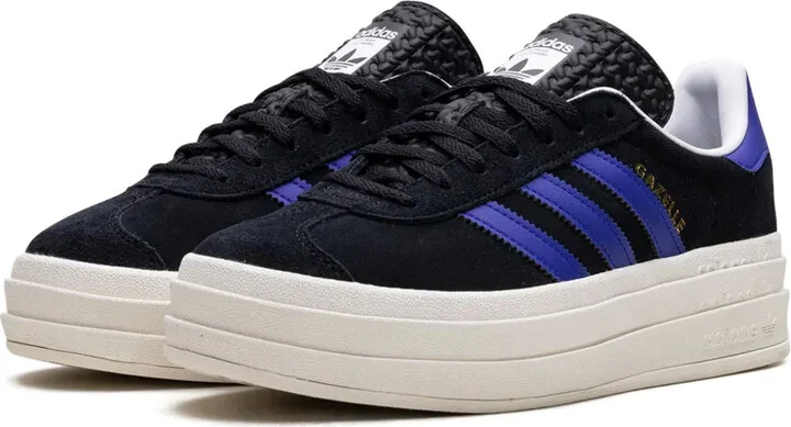 Gazelle Bold "Black/Lucid Blue" sneakers - Image 3