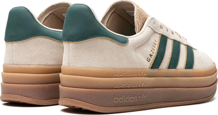 Gazelle Bold "Cream Collegiate/Green" sneakers - Image 3