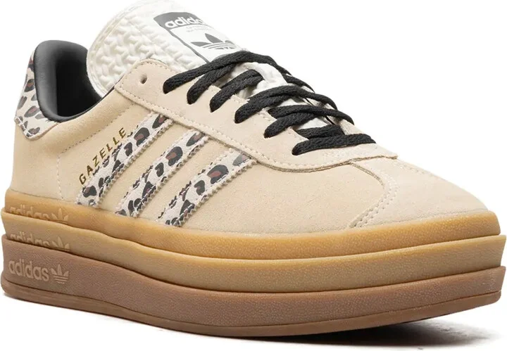 Gazelle Bold "Cream Leopard" sneakers - Image 2