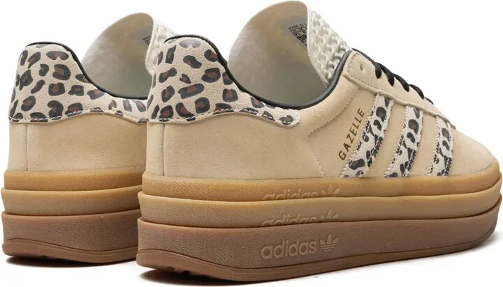 Gazelle Bold "Cream Leopard" sneakers - Image 3
