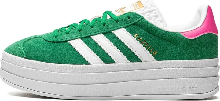 Gazelle Bold "Green/Lucid Pink" sneakers - Image 5