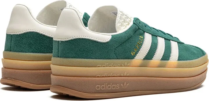 Gazelle Bold "Green / White / Gold" sneakers - Image 3