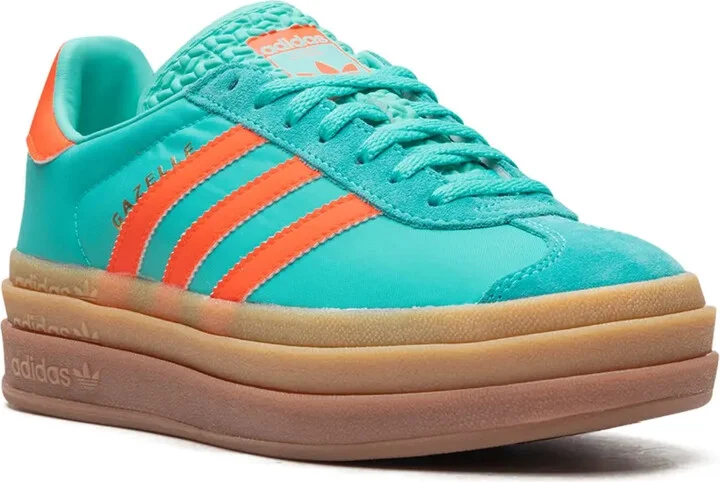 Gazelle Bold "Mint Rush/Impact Orange" sneakers - Image 2