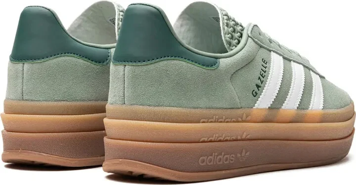 Gazelle Bold "Silver Green Gum" sneakers - Image 3