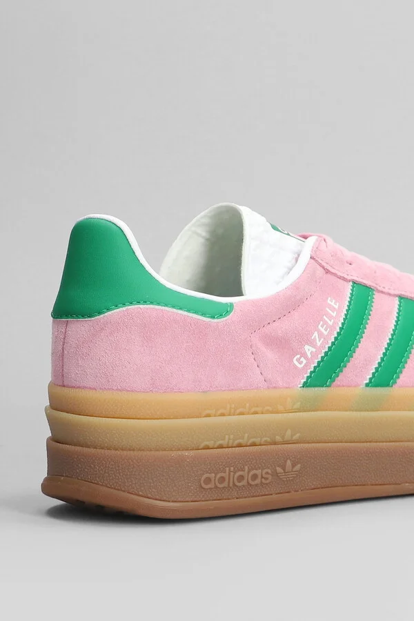 Gazelle Bold Sneakers In Rose-pink Suede - Image 5
