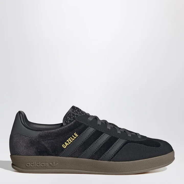 Gazelle Indoor Black Velvet Sneaker