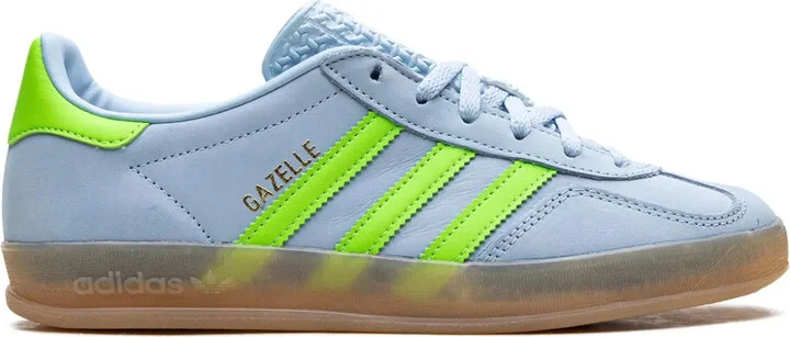 Gazelle Indoor "Clear Sky/Solar Green" sneakers