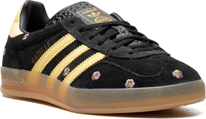 Gazelle Indoor "Core Black/Almost Yellow/Floral" sneakers - Image 2