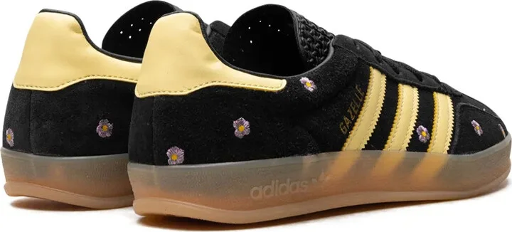 Gazelle Indoor "Core Black/Almost Yellow/Floral" sneakers - Image 3