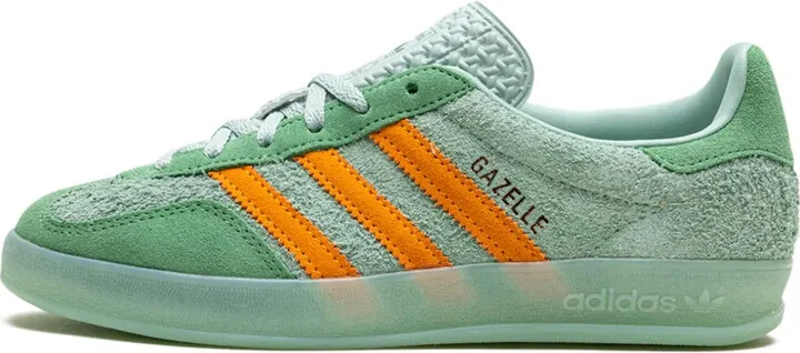 Gazelle Indoor "Hazy Green/Crew Yellow" sneakers - Image 5