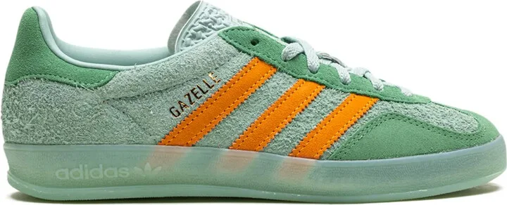 Gazelle Indoor "Hazy Green/Crew Yellow" sneakers