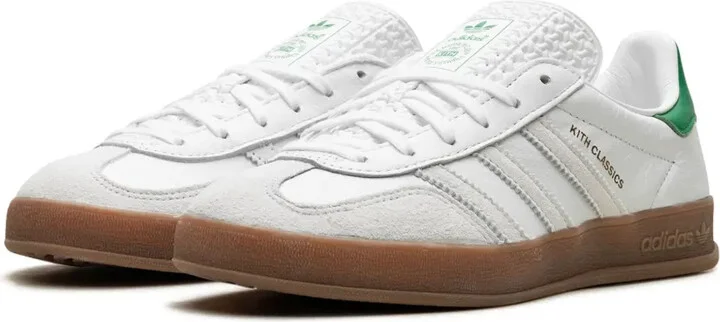 Gazelle Indoor "Kith- White / Green" sneakers - Image 2