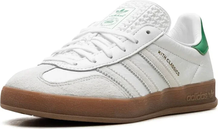 Gazelle Indoor "Kith- White / Green" sneakers - Image 4