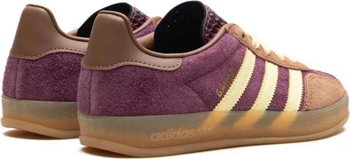 Gazelle Indoor "Maroon/Almost Yellow/Preloved Brown" sneakers - Image 3