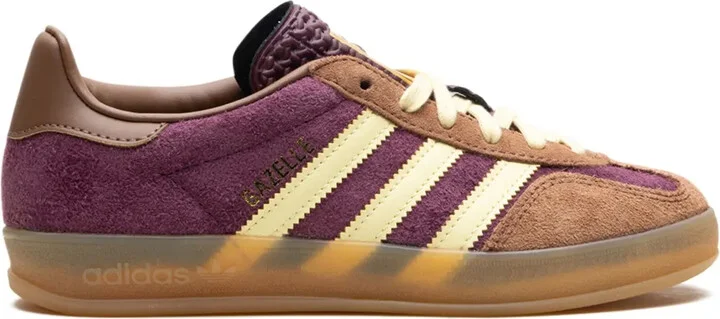 Gazelle Indoor "Maroon/Almost Yellow/Preloved Brown" sneakers