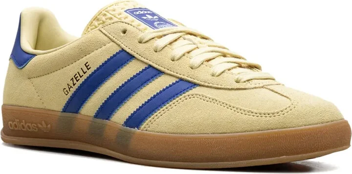 Gazelle Indoor "Powder Yellow/Royal Blu" sneakers - Image 2