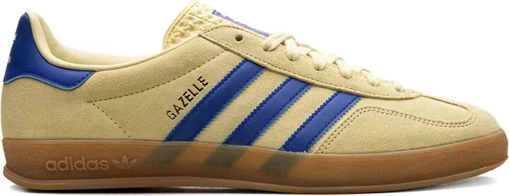 Gazelle Indoor "Powder Yellow/Royal Blu" sneakers