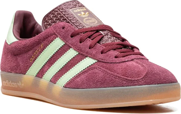Gazelle Indoor "Shadow Red/Semi Spark Green" sneakers - Image 2
