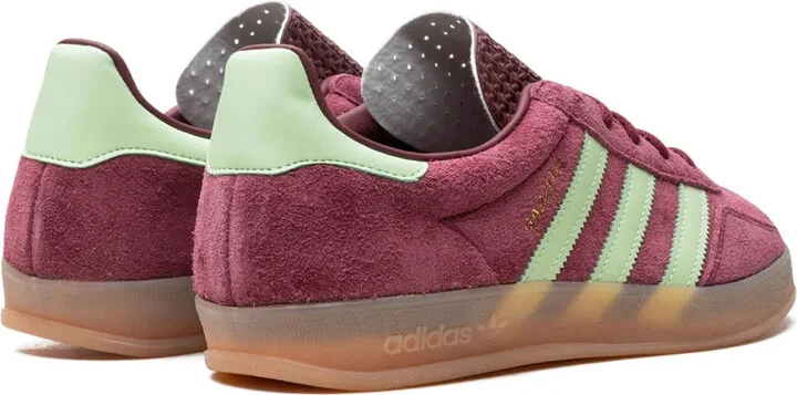 Gazelle Indoor "Shadow Red/Semi Spark Green" sneakers - Image 3