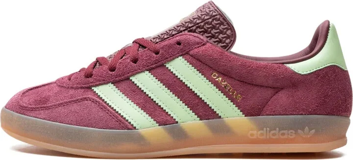 Gazelle Indoor "Shadow Red/Semi Spark Green" sneakers - Image 5