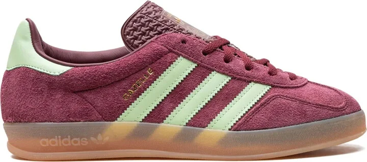Gazelle Indoor "Shadow Red/Semi Spark Green" sneakers