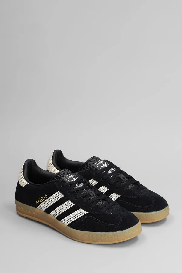 Gazelle Indoor Sneakers In Black Suede - Image 2