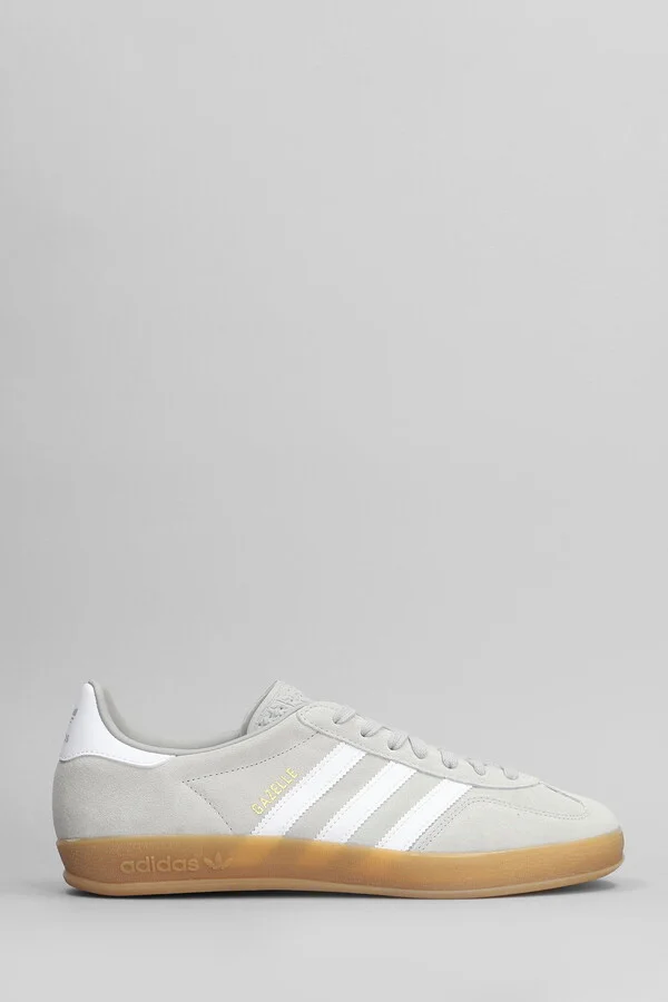 Gazelle Indoor Sneakers In Grey Suede