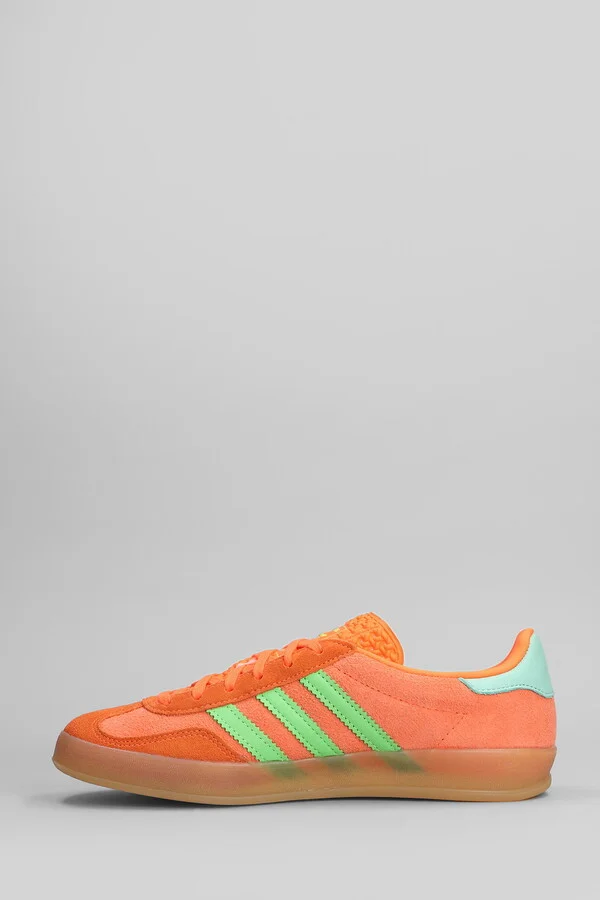 Gazelle Indoor Sneakers In Orange Suede - Image 3